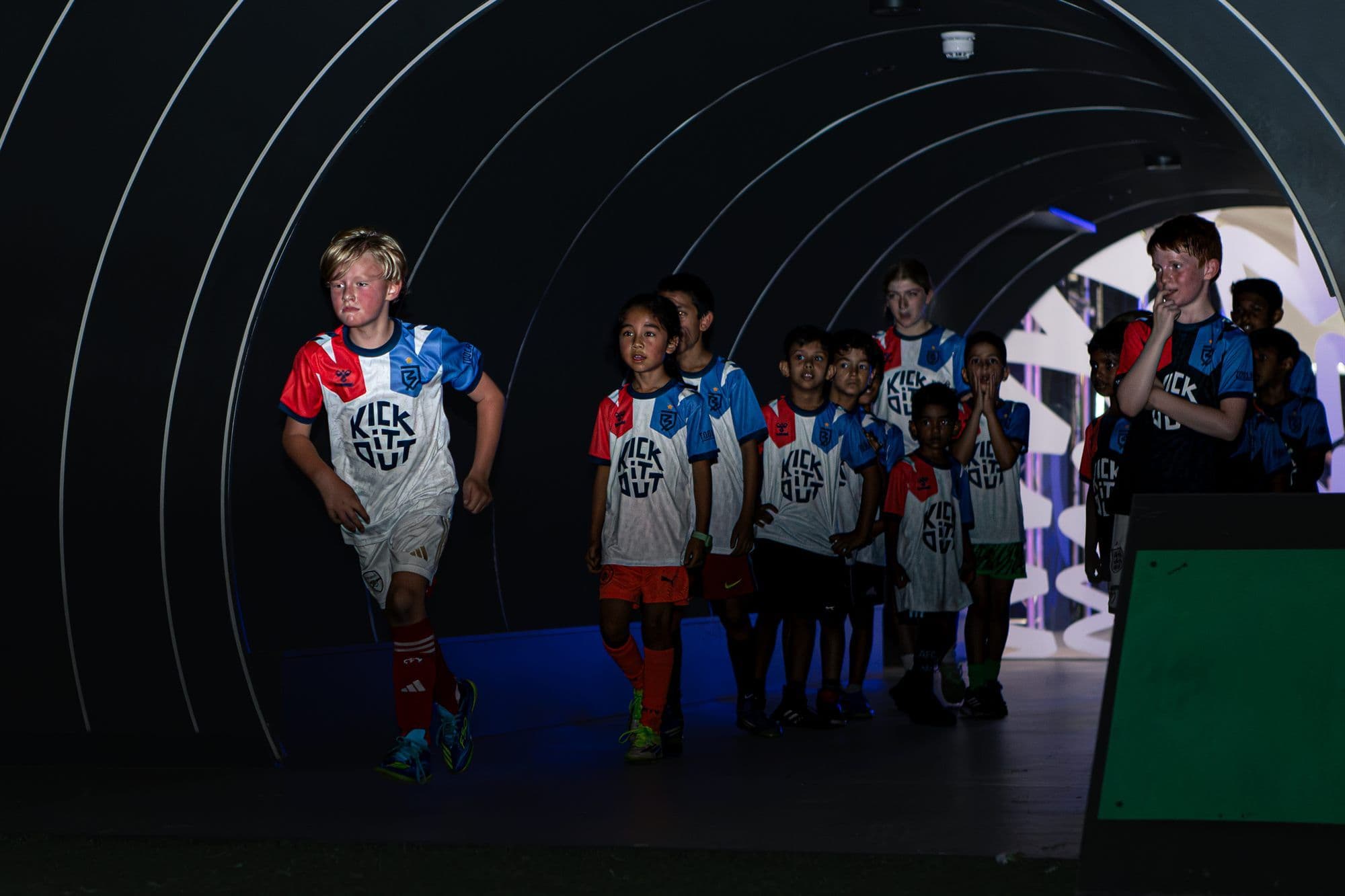 Tunnel walk-out experience